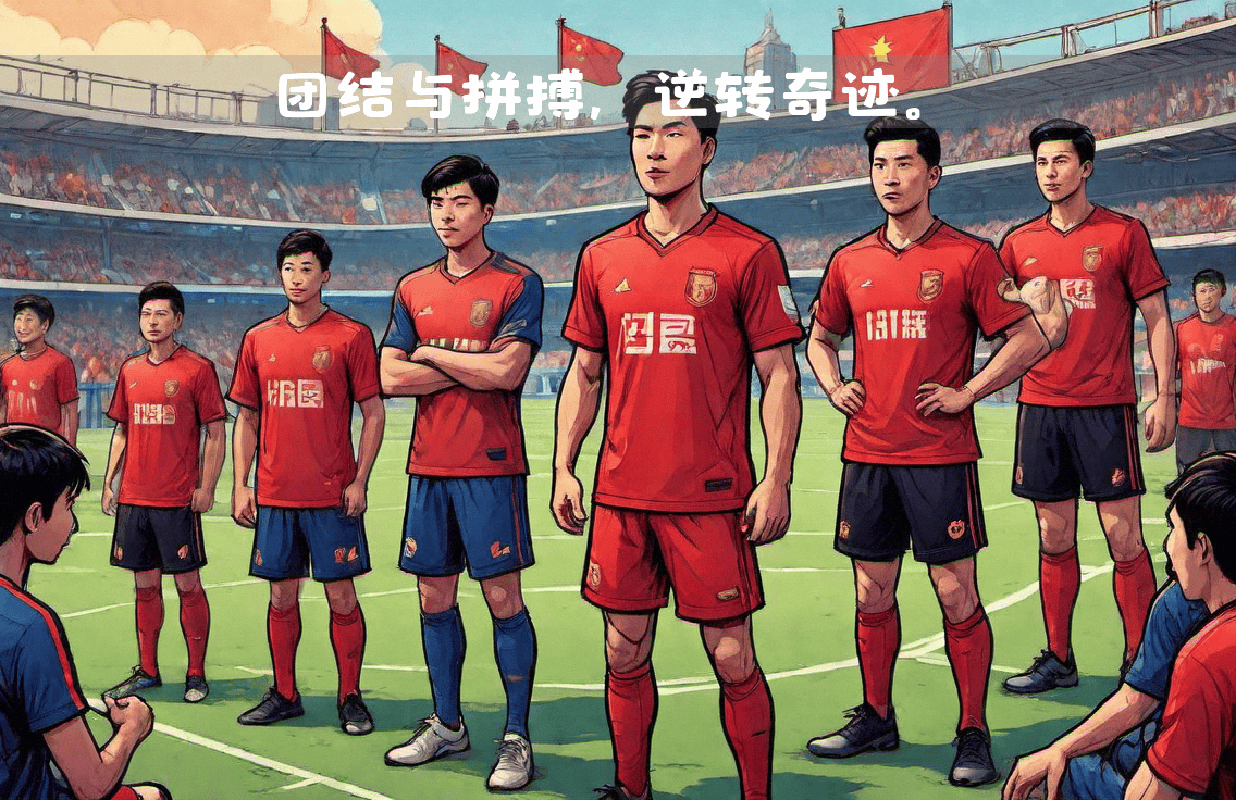 国足领军团结，夺得胜利
