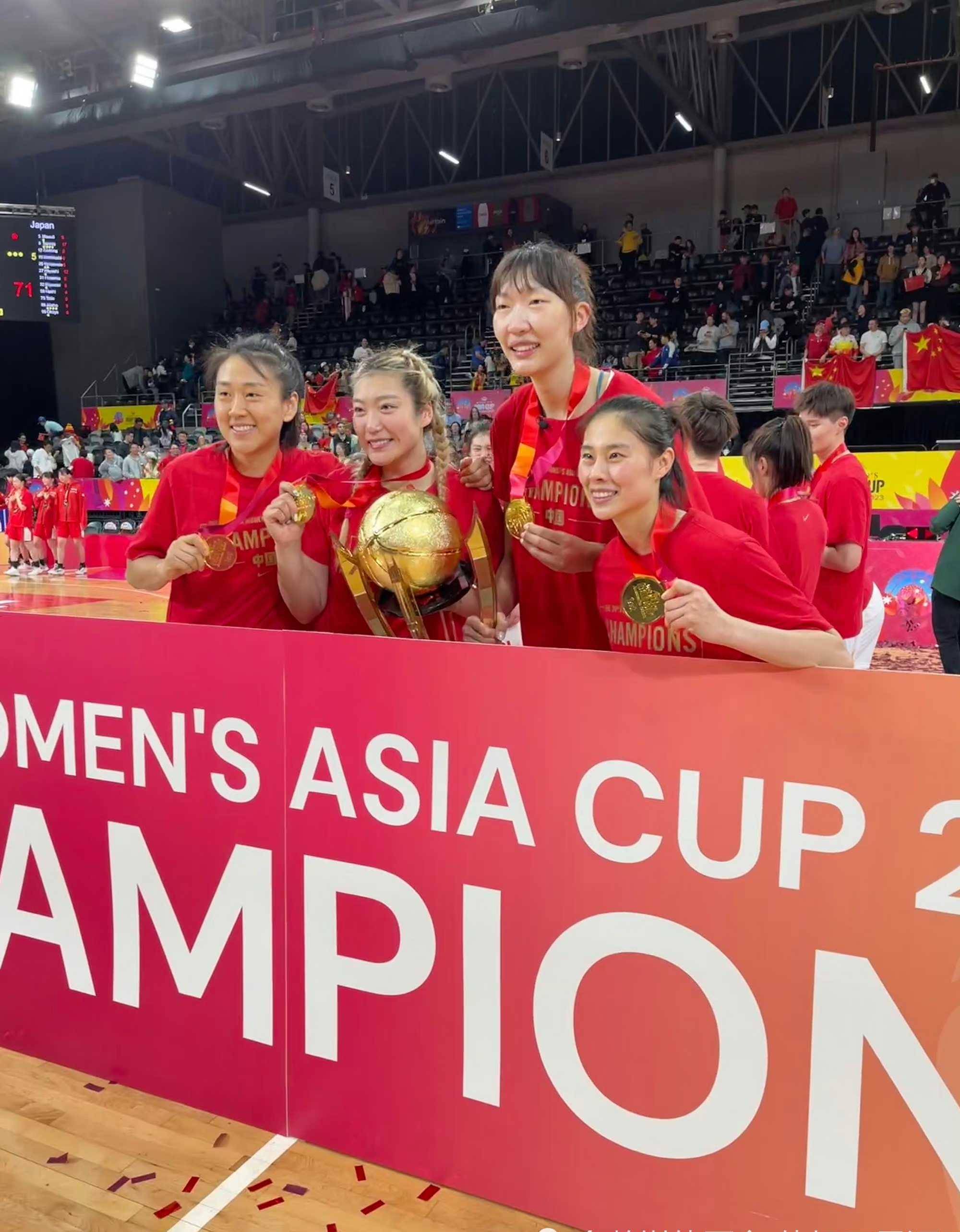 亚洲杯女篮赛场火热进行中国队勇夺胜利