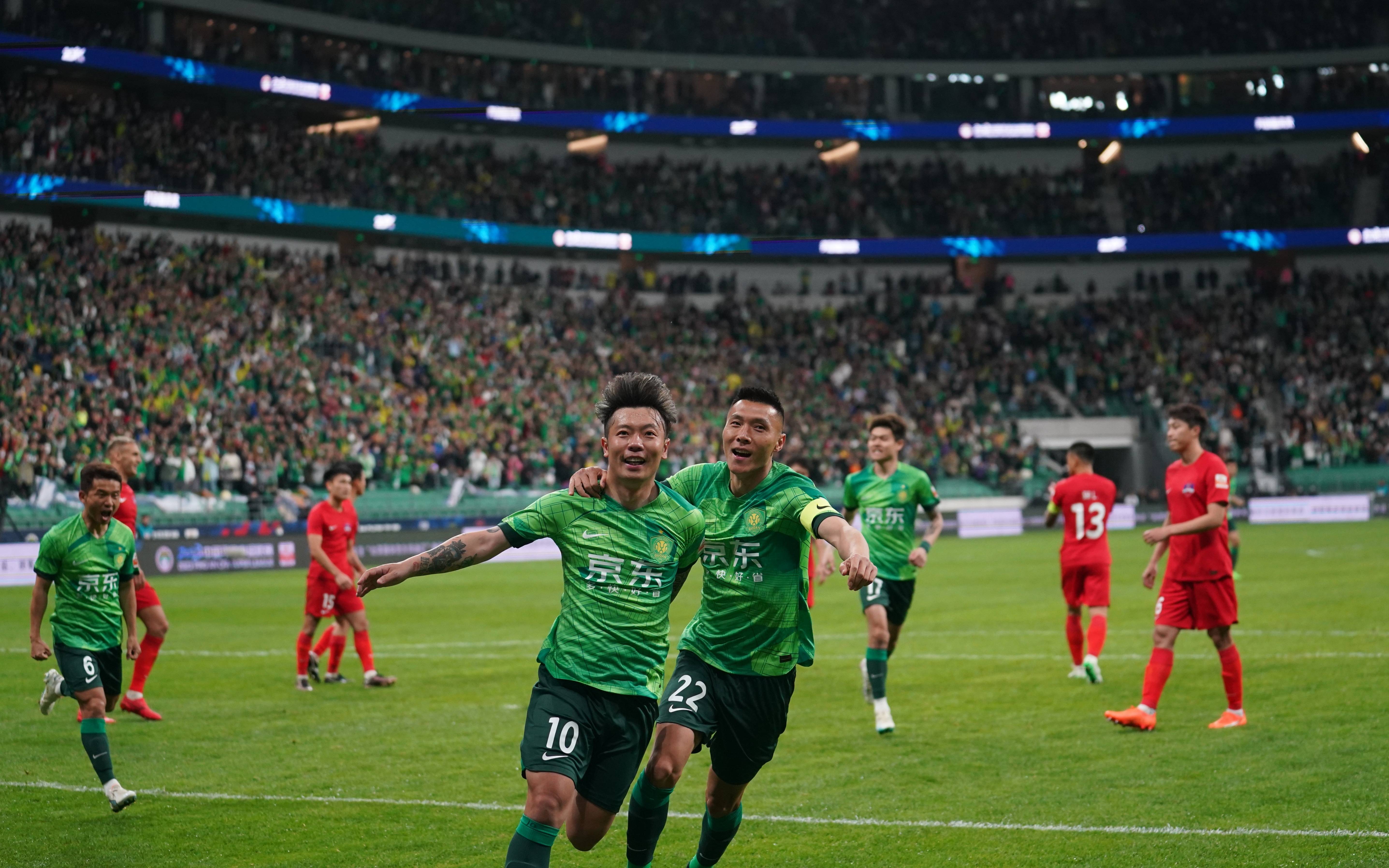 国安挑战河南建业，创造奇迹